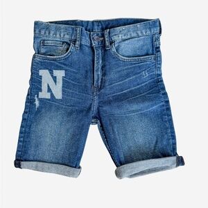 H&M Blue Slim Fit Denim Kids Shorts